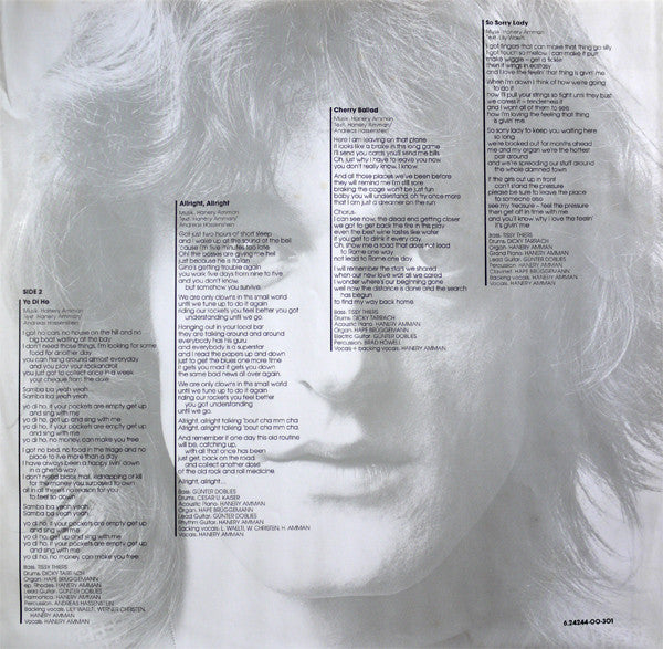 Hanery Amman : Burning Fire (LP, Album)