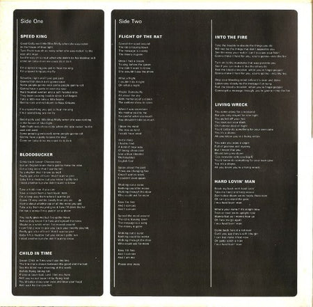 Deep Purple : In Rock (LP, Album, S/Edition, Gat)