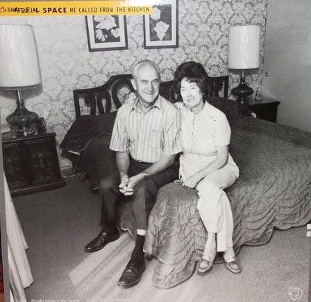 It's Immaterial : Space (He Called From The Kitchen) (12", Single, Sup)