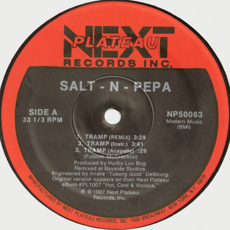 Salt 'N' Pepa : Tramp Remix (12")