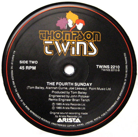 Thompson Twins : Revolution (Remix) (12", Single)