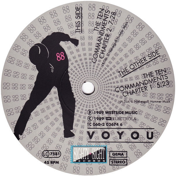 Voyou : 2 - The Ten Commandments (12")