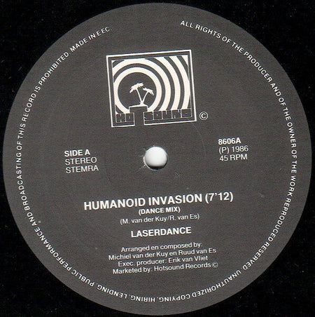 Laserdance : Humanoid Invasion (12")