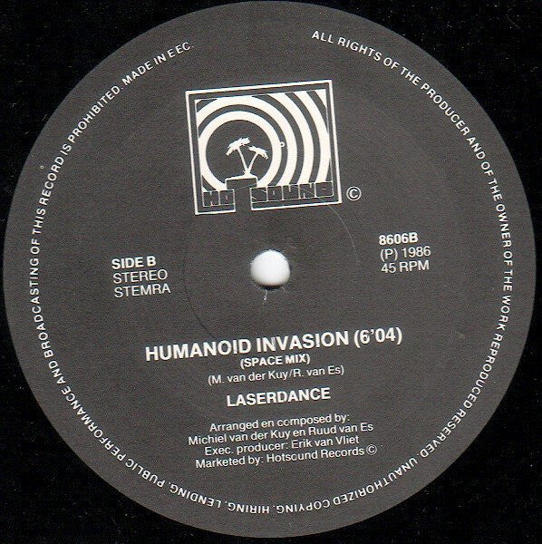 Laserdance : Humanoid Invasion (12")