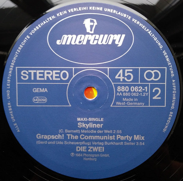 Die Zwei : Grapsch! (12", Maxi)