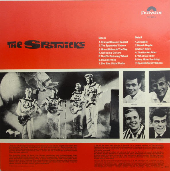 The Spotnicks : The Spotnicks (LP, Album, RE)
