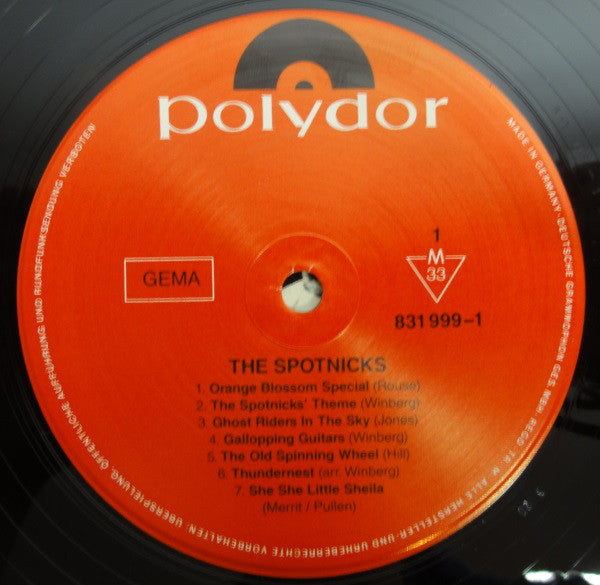 The Spotnicks : The Spotnicks (LP, Album, RE)
