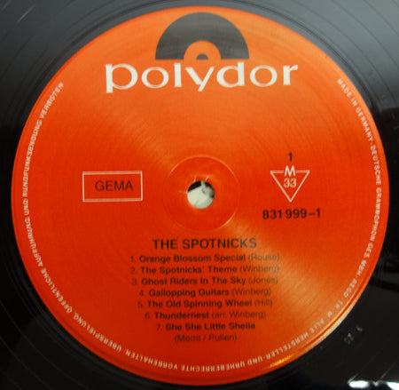 The Spotnicks : The Spotnicks (LP, Album, RE)