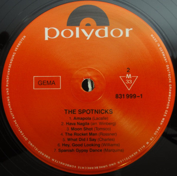 The Spotnicks : The Spotnicks (LP, Album, RE)