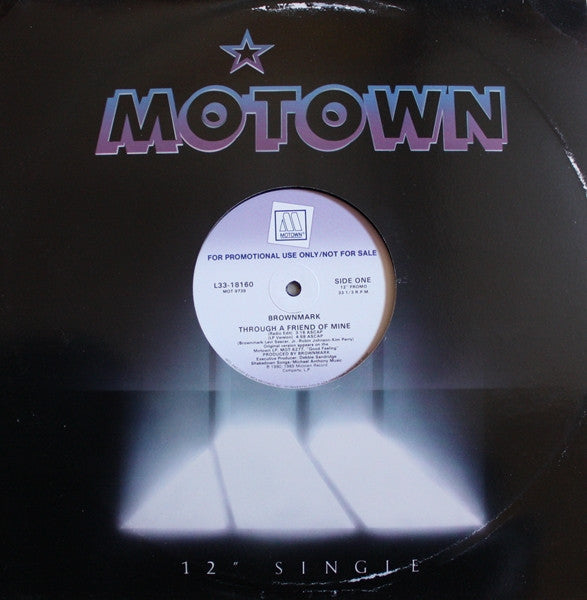 Brownmark : Through A Friend Of Mine (12", Promo)