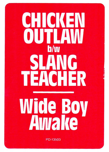 Wide Boy Awake : Chicken Outlaw (12")
