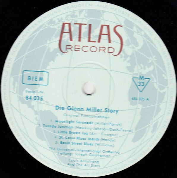 The Universal-International Orchestra : The Glenn Miller Story (Music From The Sound Track Of The Universal-International Motion Picture) (LP, Album, Mono, Club)