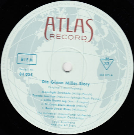 The Universal-International Orchestra : The Glenn Miller Story (Music From The Sound Track Of The Universal-International Motion Picture) (LP, Album, Mono, Club)