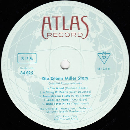 The Universal-International Orchestra : The Glenn Miller Story (Music From The Sound Track Of The Universal-International Motion Picture) (LP, Album, Mono, Club)