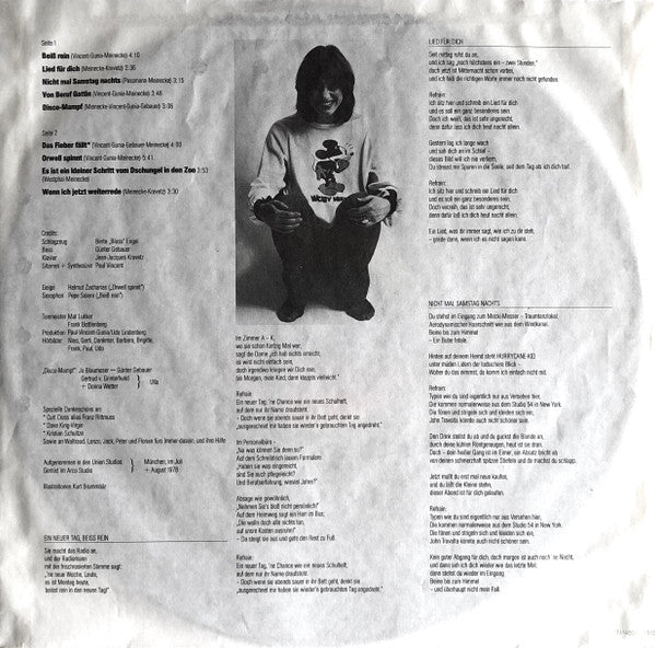 Ulla Meinecke : Meinecke Fuchs (LP, Album, RE)