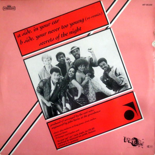 The Cool Notes : In Your Car (12", Maxi)