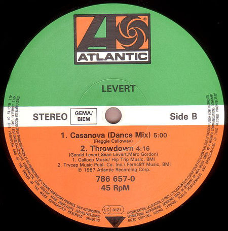LeVert : Casanova (12", Maxi)