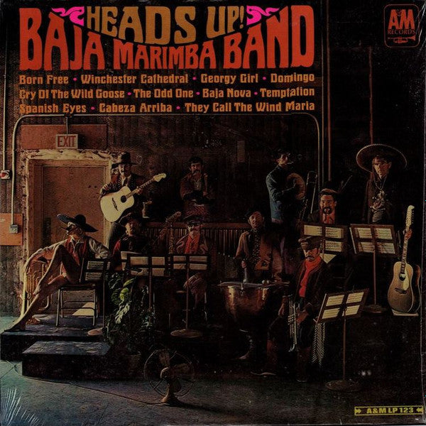 Baja Marimba Band : Heads Up! (LP, Album, Mono, Ter)