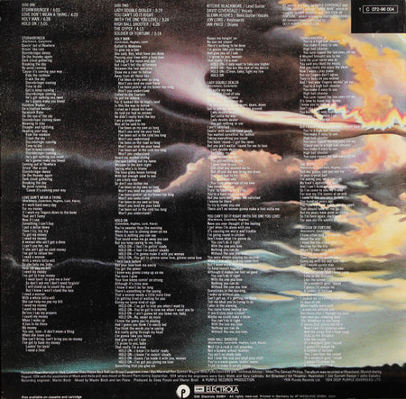 Deep Purple : Stormbringer (LP, Album, RE)