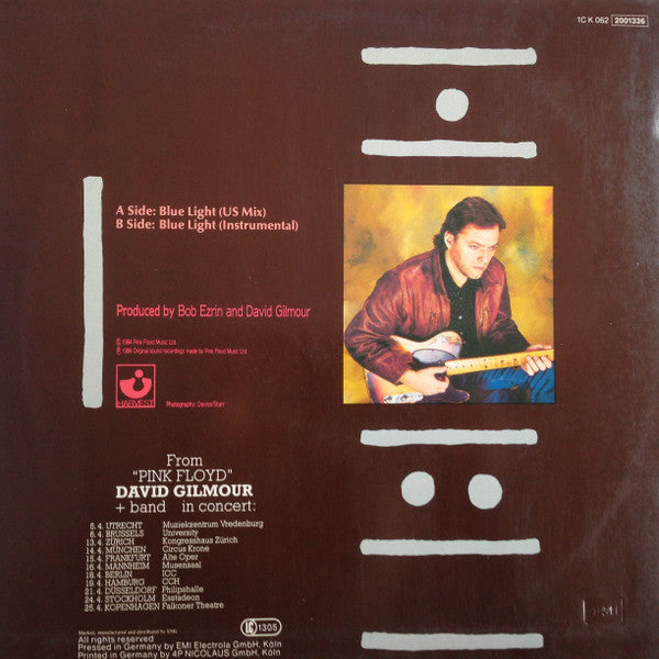 David Gilmour : Blue Light (12")