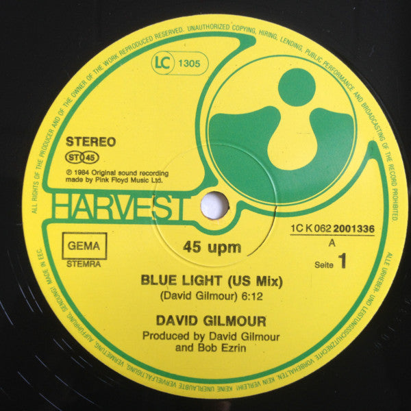 David Gilmour : Blue Light (12")