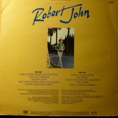 Robert John : Robert John (LP, Album)