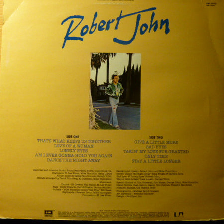 Robert John : Robert John (LP, Album)