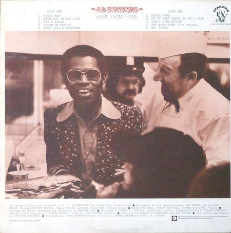 Dandy Livingstone : Home From Home (LP, Album)