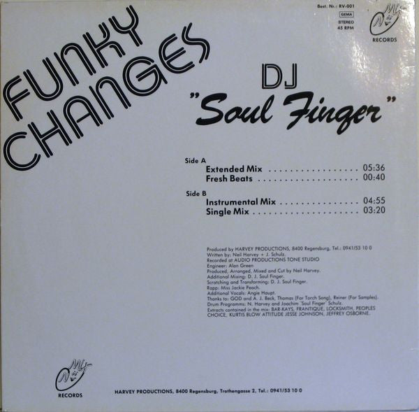 DJ Soul Finger : Funky Changes (12")