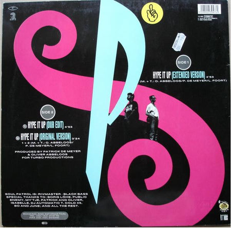 Soul Patrol : Hype It Up (12")