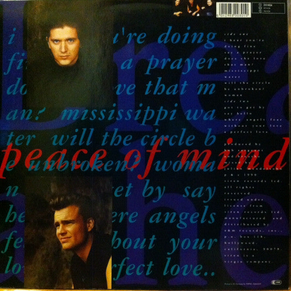 Breathe (3) : Peace Of Mind (LP, Album)