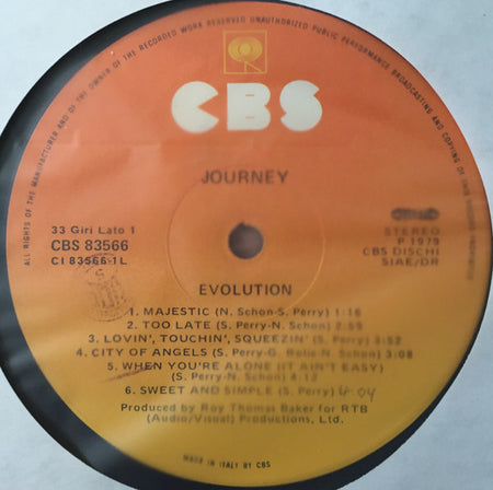 Journey : Evolution (LP, Album)