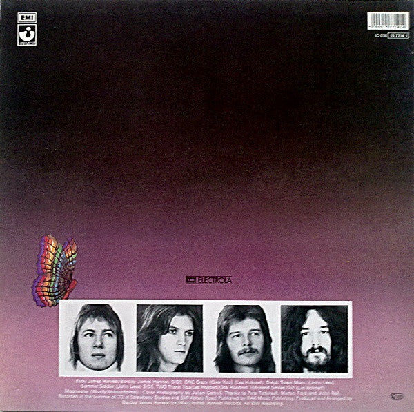 Barclay James Harvest : Baby James Harvest (LP, Album, RP)