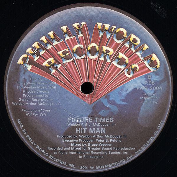 Hit Man : Computer Game Blues / Future Times (12", Promo)