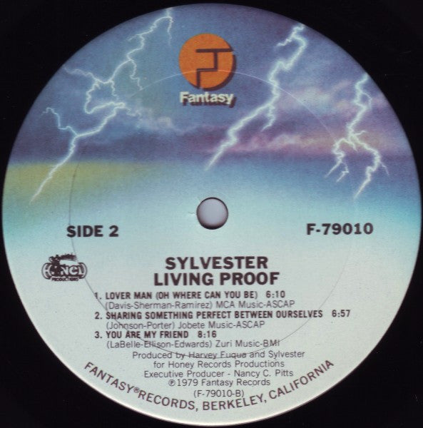 Sylvester : Living Proof (2xLP, Album, Ter)