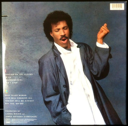 Lionel Richie : Dancing On The Ceiling (LP, Album, Emb)