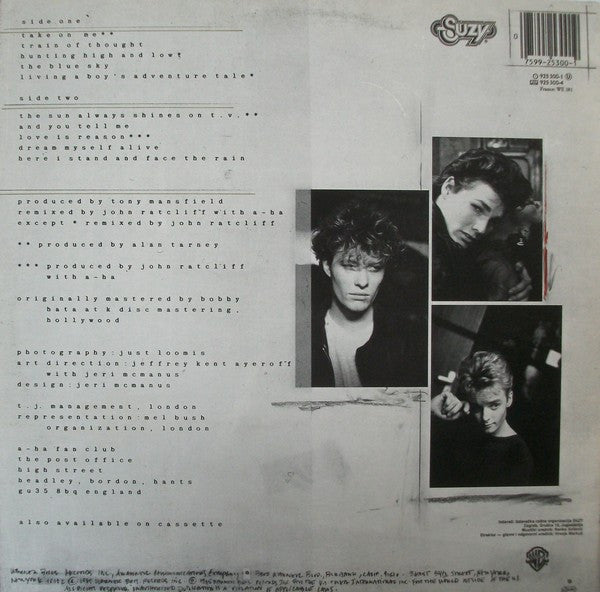 a-ha : Hunting High And Low (LP, Album, RE)