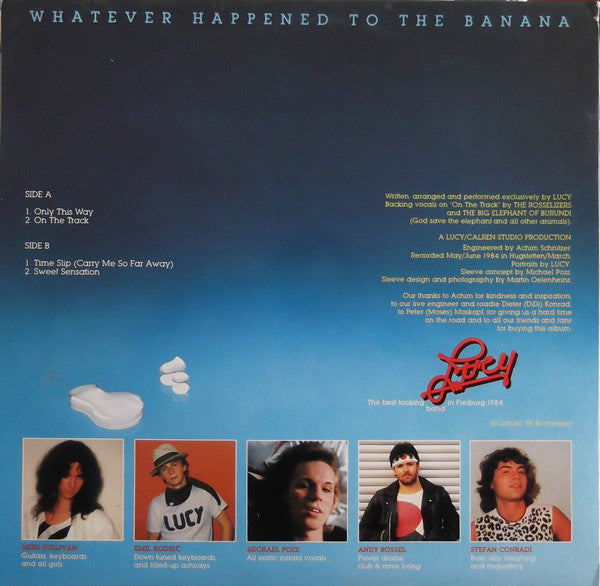 Lucy (55) : Whatever Happened To The Banana (12", EP)