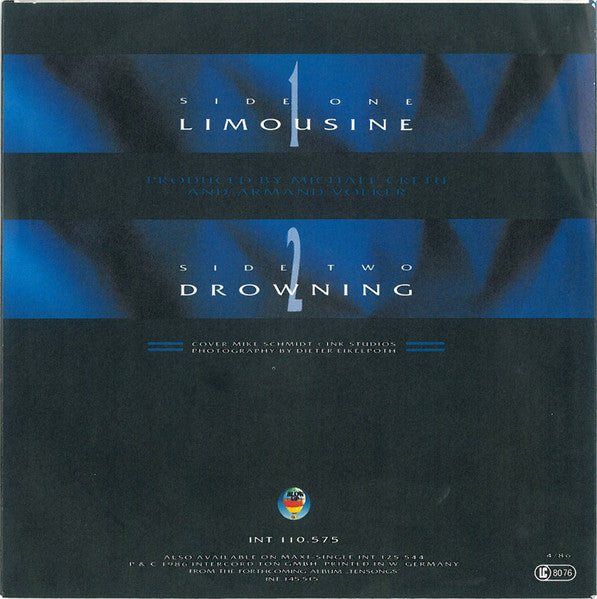 Hubert Kah : Limousine (7", Single)