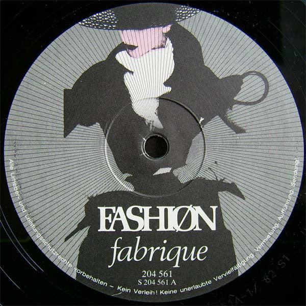 Fashion : Fabrique (LP, Album)