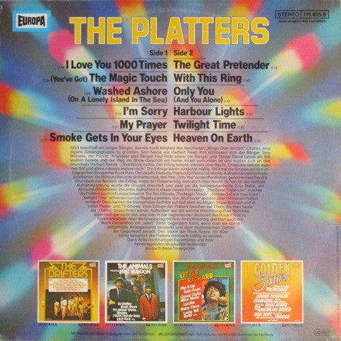 The Platters : The Platters (LP, Comp, RE, Cya)