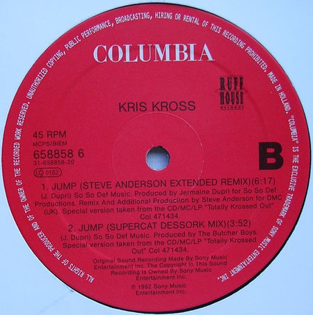 Kris Kross : It's A Shame (12", Single)