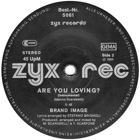 Brand Image : Are You Loving? (12")