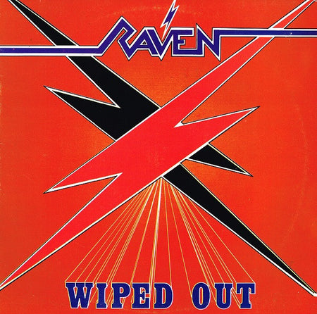Raven (6) : Wiped Out (LP, Album, RE)