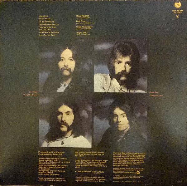 Foghat : Night Shift (LP, Album)