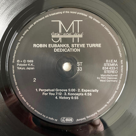 Steve Turre, Robin Eubanks : Dedication (LP, Album)