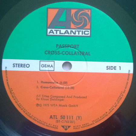 Passport (2) : Cross-Collateral (LP, Album)