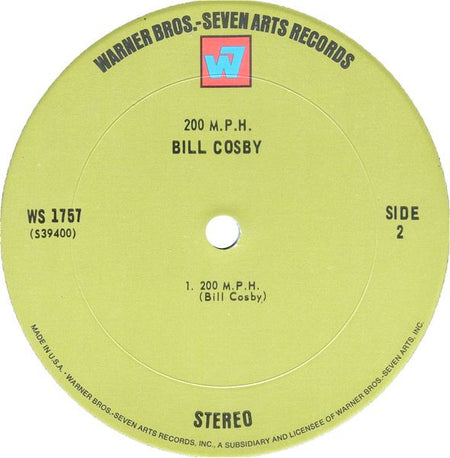 Bill Cosby : 200 M.P.H. (LP, Album, Ter)