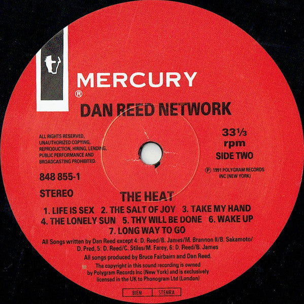 Dan Reed Network : The Heat (LP, Album)