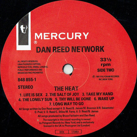 Dan Reed Network : The Heat (LP, Album)